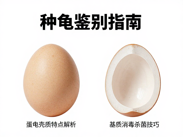 种龟鉴别指南，蛋形壳质特点解析与基质消毒杀菌技巧