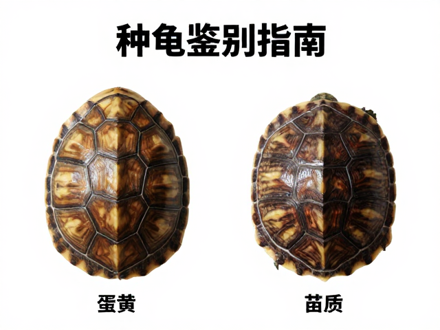 种龟鉴别指南,通过蛋形壳质与基质厚度精准判断龟苗品质