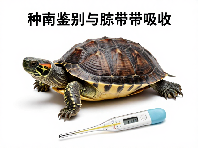 种龟鉴别与脐带吸收,温度计辅助判断健康指南