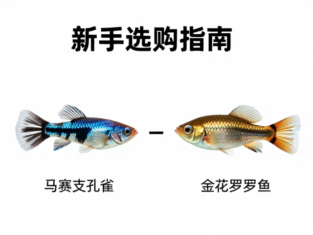 马赛克孔雀鱼与金花罗汉对比，谁游姿更稳健？新手选购指南
