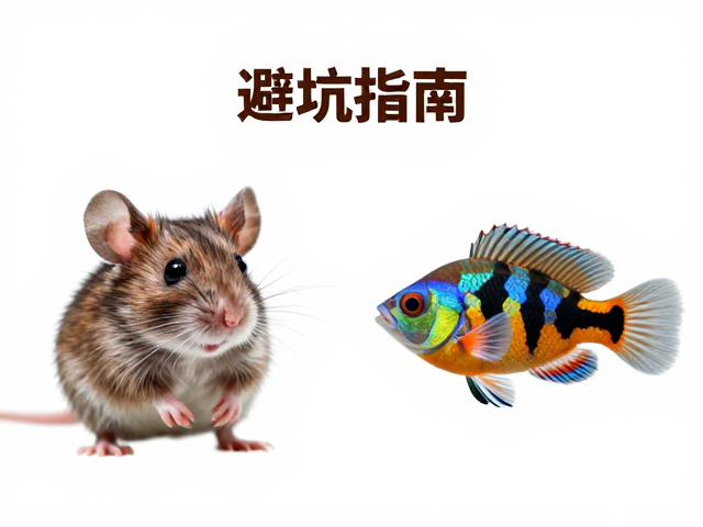 咖啡鼠头胸甲比例与马赛克孔雀鱼对比，选鱼避坑指南