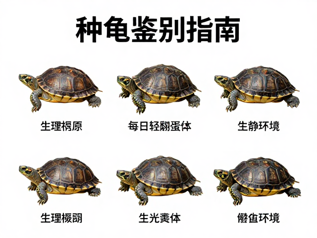 种龟鉴别指南,每日轻翻蛋体,打造避光安静孵化环境