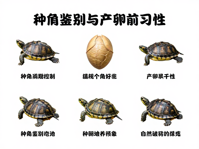 种龟鉴别与产卵习性，自然破壳征象全解析