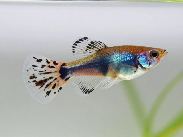 马赛克孔雀鱼幼鱼体色偏暗？新手入门首选的饲养指南
