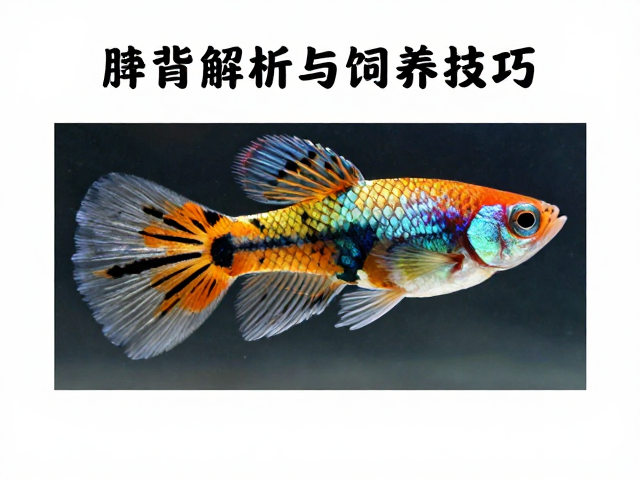 马赛克孔雀鱼高背金龙鳞框特征解析与饲养技巧