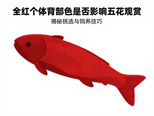 全红个体背部色深是否影响五花观赏?揭秘挑选与饲养技巧