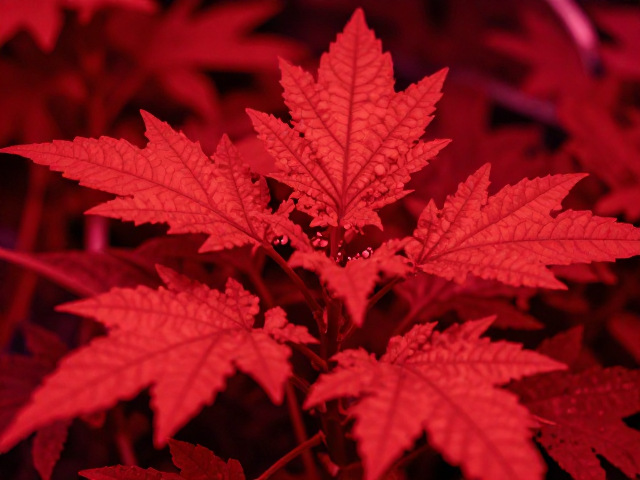 全红个体低饱和度下的光照强度与光谱对植物生长的影响研究