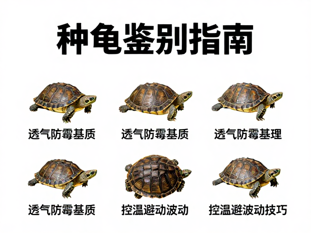 种龟鉴别指南，透气防霉基质与控温避波动技巧
