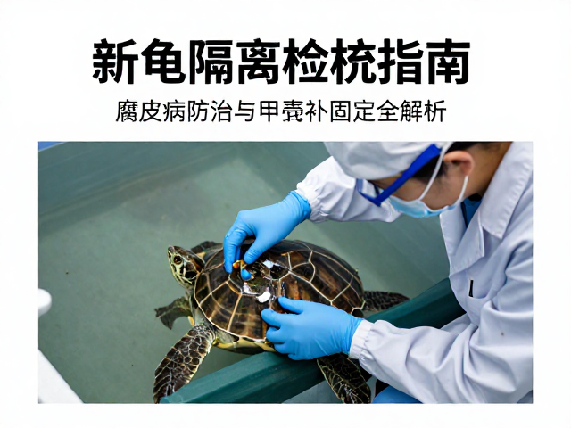 新龟隔离检疫指南,腐皮病防治与甲壳修补固定全解析