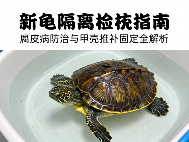 新龟隔离检疫指南,腐皮病防治与甲壳修补固定全解析