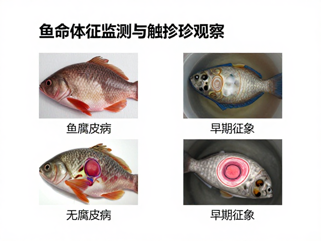 鱼腐皮病防治,结合生命体征监测与触诊观察的科学诊断法