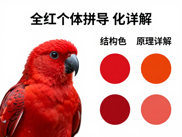 全红个体怎么更红?补充类胡萝卜素,结构色原理详解