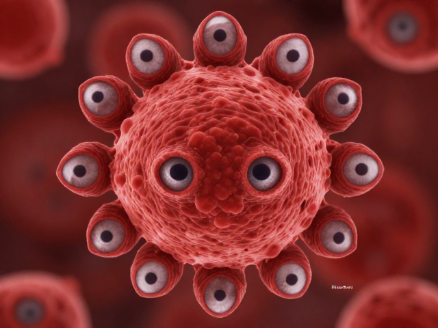 全红个体对称分布白眼，揭秘罕见生物特征与科学价值