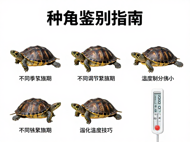 种龟鉴别指南,不同季节繁殖期与温度计使用技巧