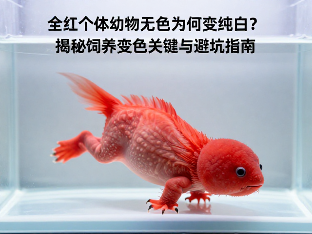 全红个体幼体无色为何变纯白？揭秘饲养变色关键与避坑指南