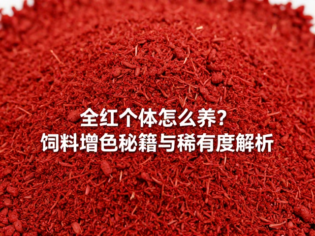 全红个体怎么养？饲料增色秘籍与稀有度解析