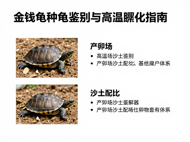 金钱龟种龟鉴别与高温孵化指南，产卵场沙土配比详解