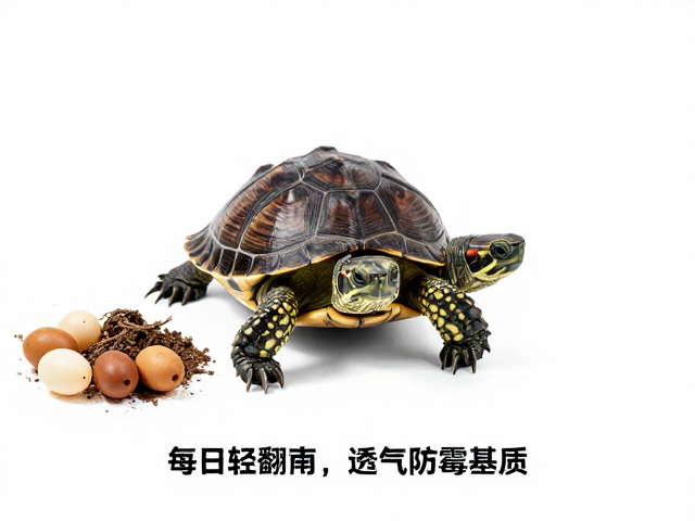 种龟鉴别技巧,每日轻翻蛋,透气防霉基质,提高孵化率