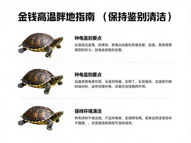 金钱龟高温孵化指南,种龟鉴别要点与保持环境清洁
