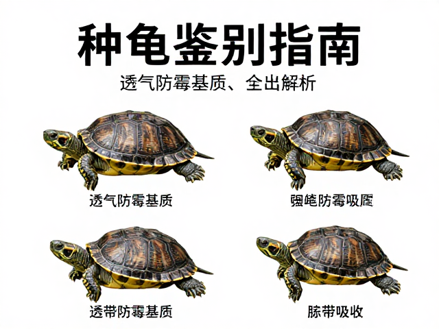 种龟鉴别指南,透气防霉基质与脐带吸收全过程解析