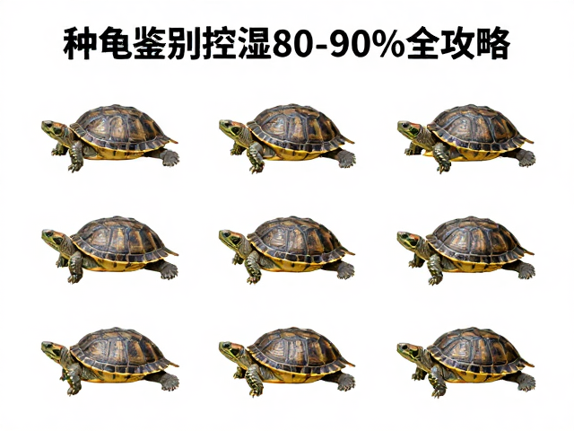 种龟鉴别与饲养,湿度计喷雾器控湿80-90%全攻略