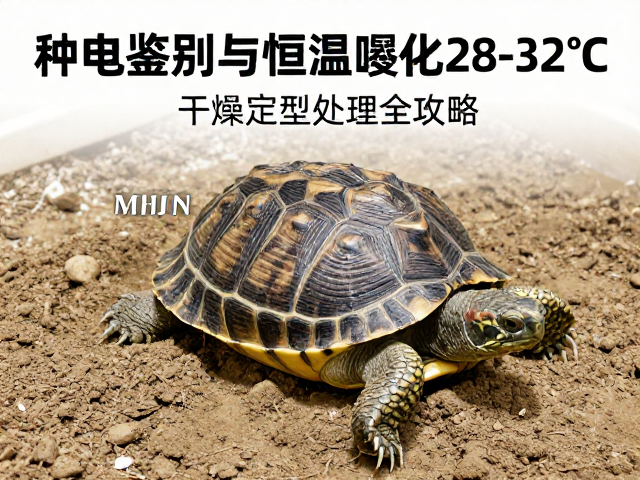 种龟鉴别与恒温孵化(28-32℃),干燥定型处理全攻略