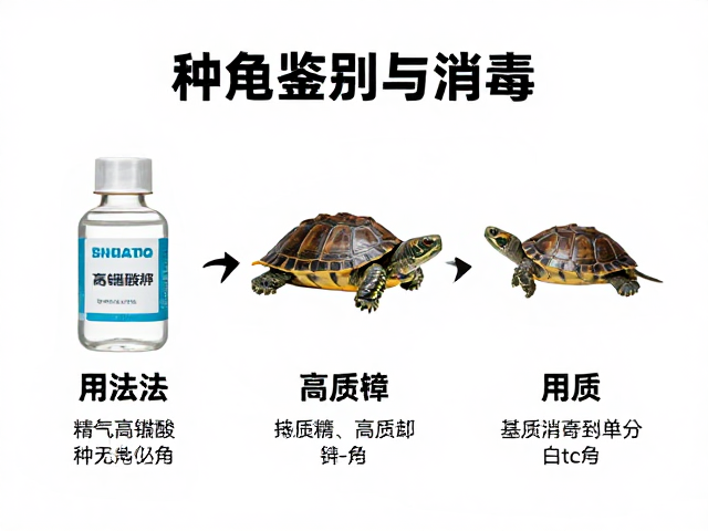 种龟鉴别与消毒,酒精高锰酸钾用法,基质厚度适宜指南