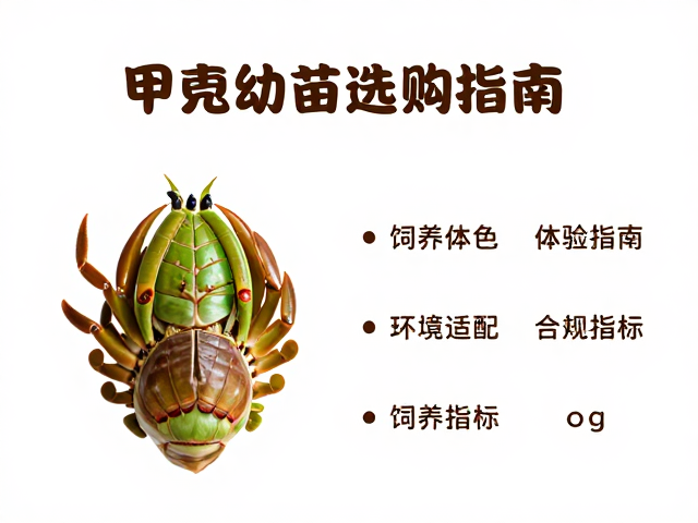 甲壳高度与体色鲜艳的幼苗选购指南，健康指标全解析