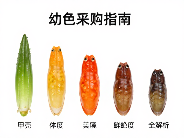 甲壳高度与体色鲜艳的幼苗选购指南，健康指标全解析