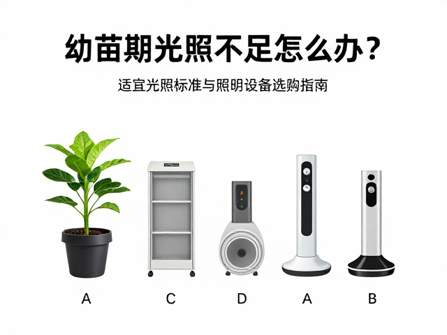幼苗期光照不足怎么办？适宜光照标准与照明设备选购指南