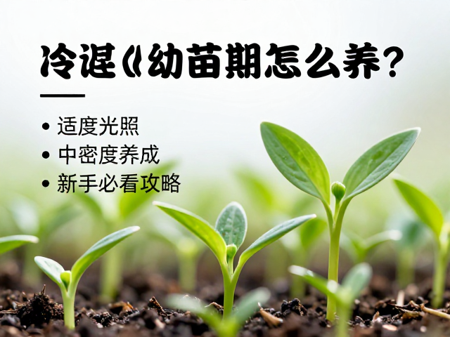 幼苗期怎么养？适度光照，中密度养成，新手必看攻略