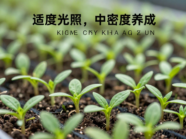 幼苗期怎么养？适度光照，中密度养成，新手必看攻略