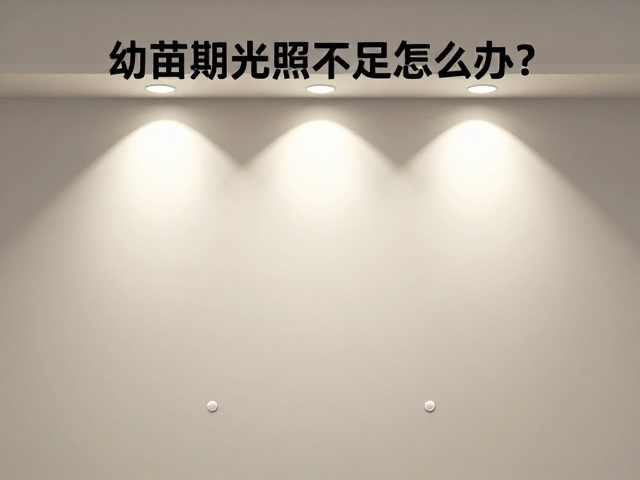 幼苗期光照不足怎么办？适宜光照标准与照明设备选购指南