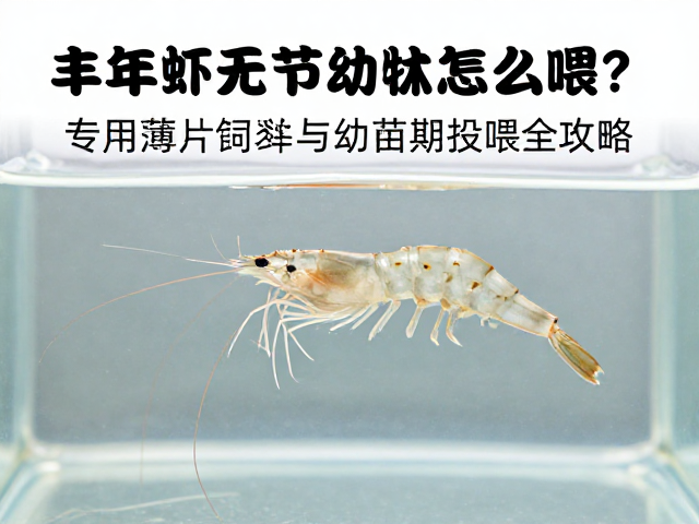 丰年虾无节幼体怎么喂？专用薄片饲料与幼苗期投喂全攻略