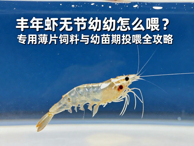 丰年虾无节幼体怎么喂？专用薄片饲料与幼苗期投喂全攻略