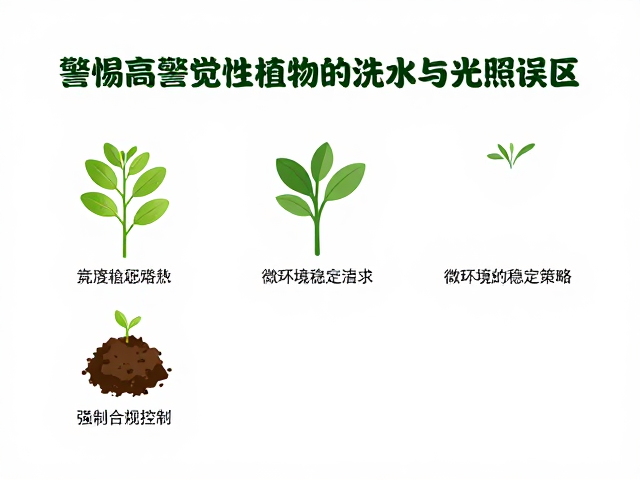 幼苗繁殖期养护指南，警惕高警觉性植物的浇水与光照误区
