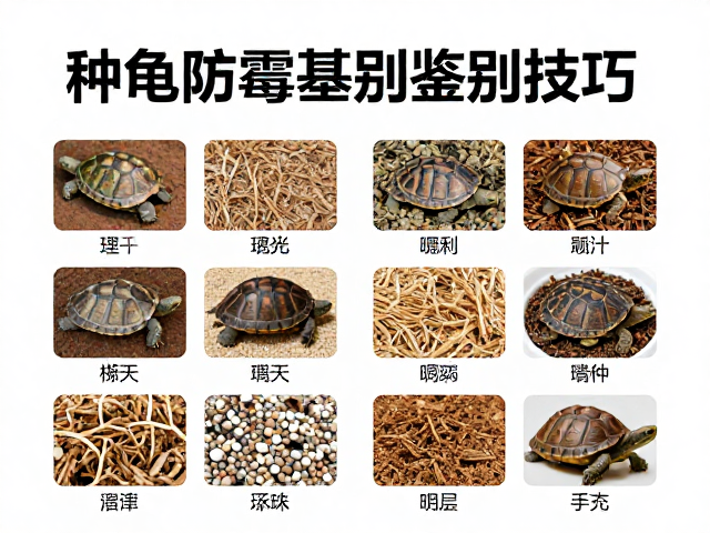 种龟鉴别技巧,透气防霉基质与清洁环境保持指南