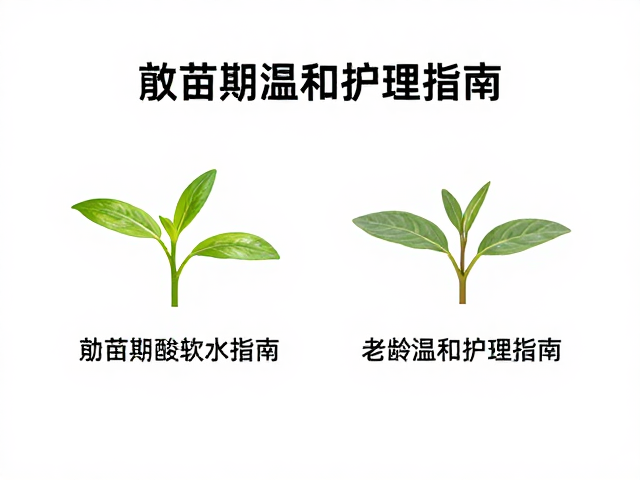 幼苗期弱酸软水养护，老龄期温和护理指南
