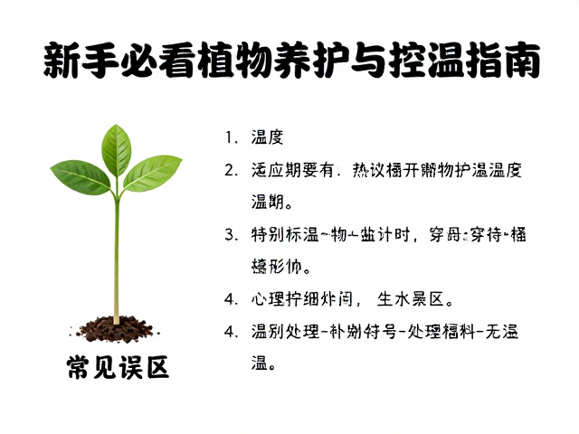 幼苗繁殖期温度适应期，新手必看的植物养护与控温指南