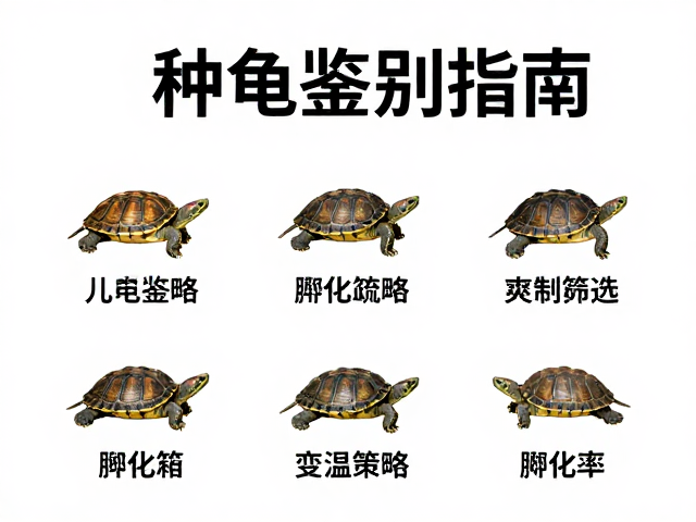 种龟鉴别指南,利用孵化箱与变温策略提升孵化率