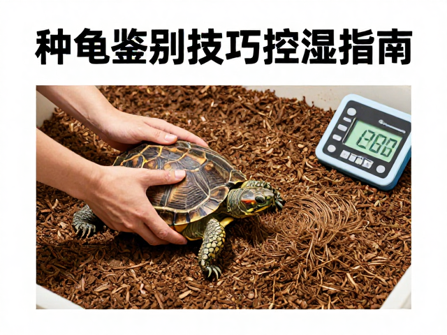 种龟鉴别技巧，蛭石保湿透气与湿度计精准控湿指南