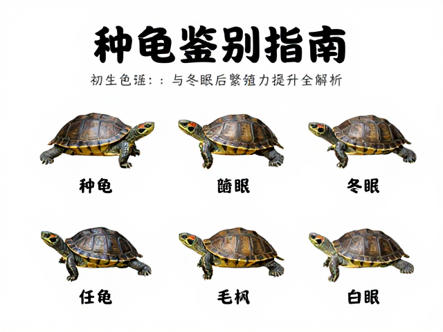 种龟鉴别指南，初生龟护理与冬眠后繁殖力提升全解析
