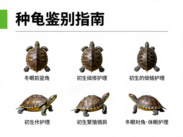 种龟鉴别指南，初生龟护理与冬眠后繁殖力提升全解析