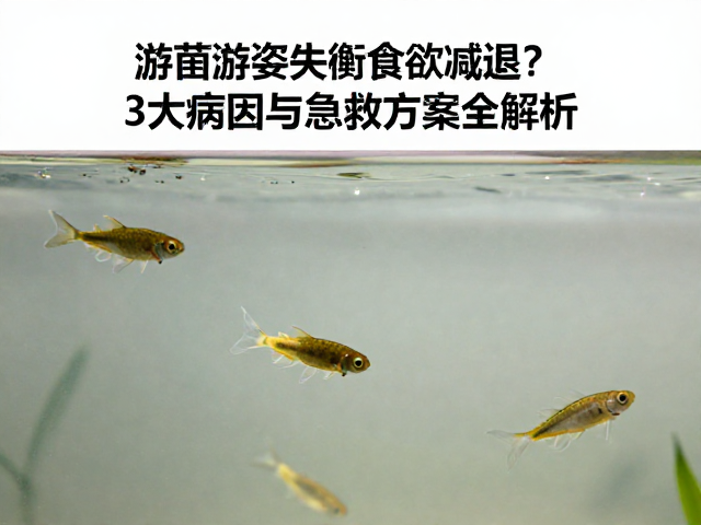 鱼苗游姿失衡食欲减退？3大病因与急救方案全解析
