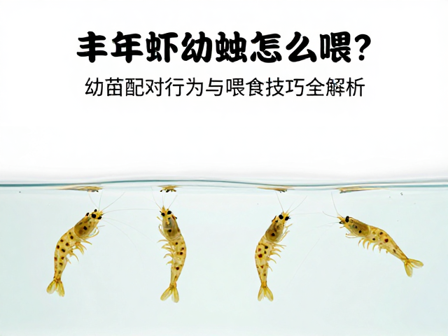丰年虾幼虫怎么喂？幼苗配对行为与喂食技巧全解析