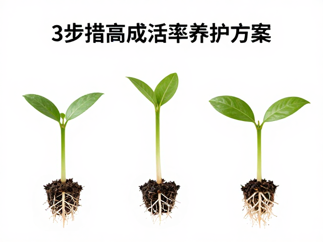 幼苗体型匀称怎么隔离静养？3步打造高成活率养护方案