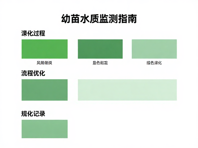 幼苗水质监测指南,显色过程记录与优化