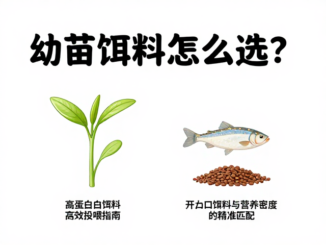 幼苗到成鱼收藏，高蛋白饵料怎么选？高效投喂指南