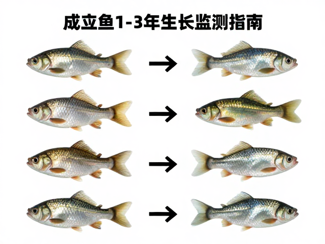 鱼苗到成鱼1-3年生长监测指南，如何精准计算生长速度