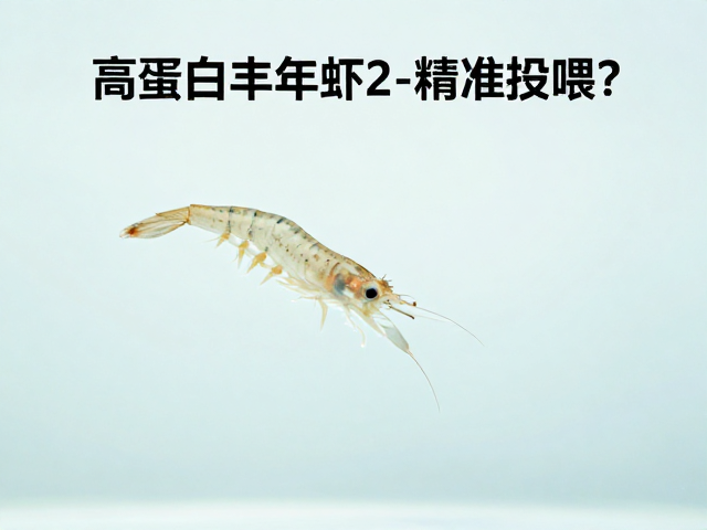 鱼苗孵化期2-3天关键期，高蛋白丰年虾如何精准投喂？